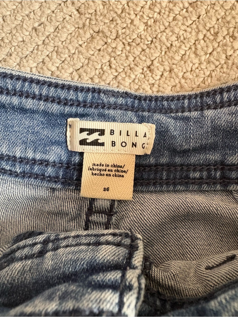 Billabong Free Fall High Waisted Jeans - Picture 3 of 4
